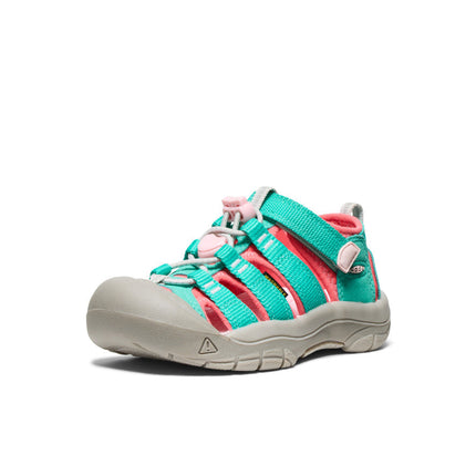 Little Kids' Newport H2  |  Bright Aqua/Giggle Pink