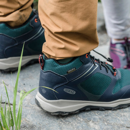 Big Kids' Wanduro Waterproof Boot  |  Fjord Blue/Fuchsia Purple