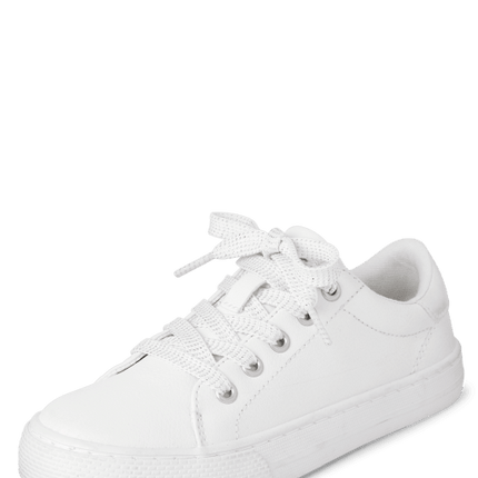 Girls Low Top Sneakers - whiteGirls Low Top Sneakers - white
