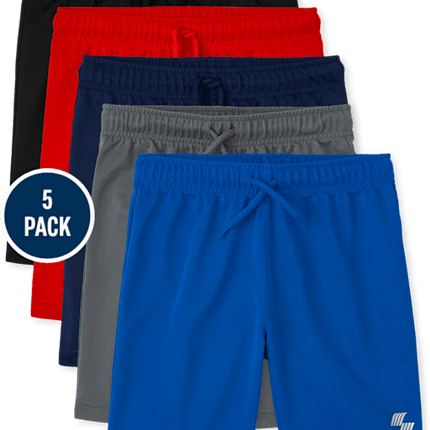 Boys Basketball Shorts 5-Pack - multiBoys Basketball Shorts 5-Pack - multi