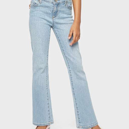 Girls Bootcut Jeans - blueGirls Bootcut Jeans - blue