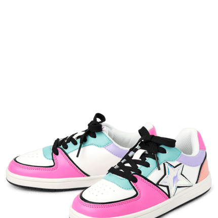 Girls Colorblock Low Top Sneakers - multiGirls Colorblock Low Top Sneakers - multi