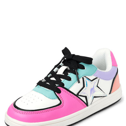 Girls Colorblock Low Top Sneakers - multiGirls Colorblock Low Top Sneakers - multi
