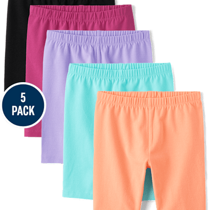 Girls Bike Shorts 5-Pack - multiGirls Bike Shorts 5-Pack - multi