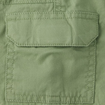 Boys Pull On Cargo Shorts - greenBoys Pull On Cargo Shorts - green