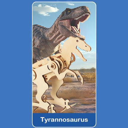 Wooden Dinosaur Assembly STEM Kit