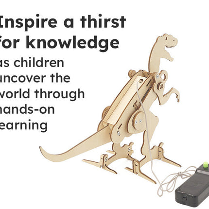 Wooden Dinosaur Assembly STEM Kit