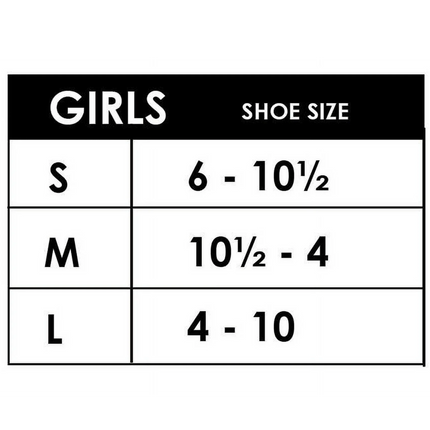 Girls Cushioned Crew Socks, 10-Pack, Sizes S (6-10.5) - L (4-10)