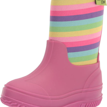 Western Chief Kids Freestyle Neoprene Outdoor Boot, Lightweight, Kid Friendly for Boys and Girls Waterproof Boot for Rain, Mud, Cold Weather, Snow