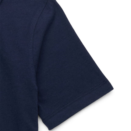 Wonder Nation Boys' School Uniform Jersey Polo Shirt with Short Sleeves, Sizes 4-18 & Husky