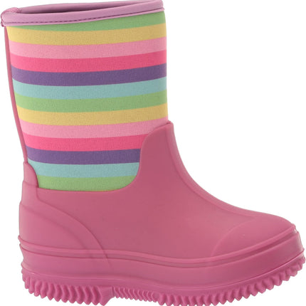 Western Chief Kids Freestyle Neoprene Outdoor Boot, Lightweight, Kid Friendly for Boys and Girls Waterproof Boot for Rain, Mud, Cold Weather, Snow