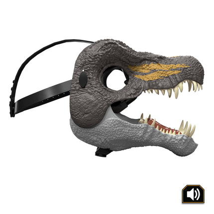 Jurassic World Rebirth Spinosaurus Dinosaur Mask, Role-Play Head Wear, Movie-Inspired Costume Gear