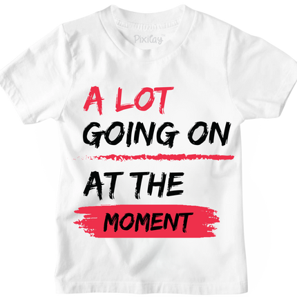 A Lot Going On Boys And Girls Short Sleeve T-Shirt