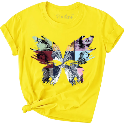 Butterfly Lover Girls Short Sleeve T-Shirt