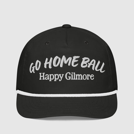 Happy Gilmore Go Home Ball Golf Rope Cap
