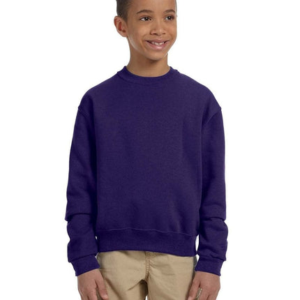 Jerzees 562B: Youth 8 oz. NuBlend(r) Fleece Crew