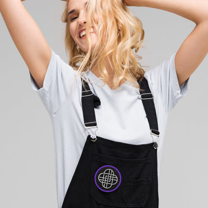 KPop Demon Hunters HUNTR/X Lightstick Symbol Embroidered Patch