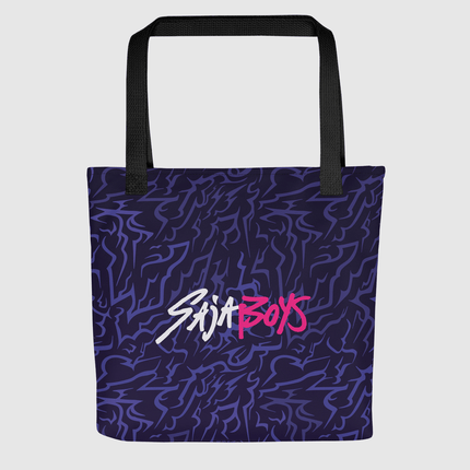 KPop Demon Hunters Saja Boys Demon Patterns Tote Bag