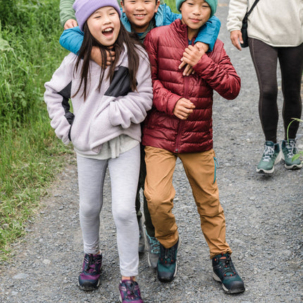 Little Kids' Wanduro Waterproof Shoe  |  Sky Captain/Evening Primrose