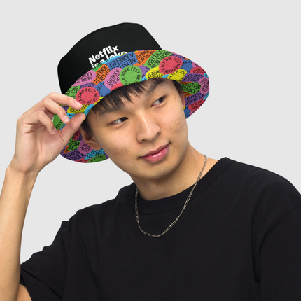 Netflix is A Joke Reversible Bucket Hat