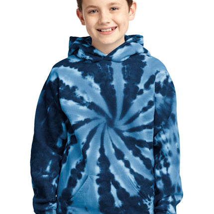 Port & Company ®  Youth Tie-Dye Pullover Hooded Sweatshirt. PC146Y