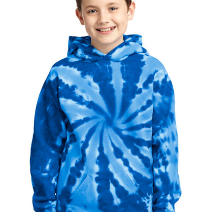 Port & Company ®  Youth Tie-Dye Pullover Hooded Sweatshirt. PC146Y