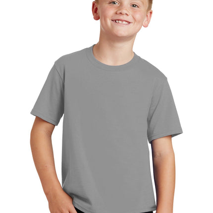 Port & Company ®  Youth Fan Favorite Tee. PC450Y, Basic Colors