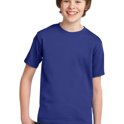 Port & Company ®  - Youth Essential Tee. PC61Y, Basic Colors