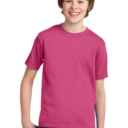 Port & Company ®  - Youth Essential Tee. PC61Y, Basic Colors