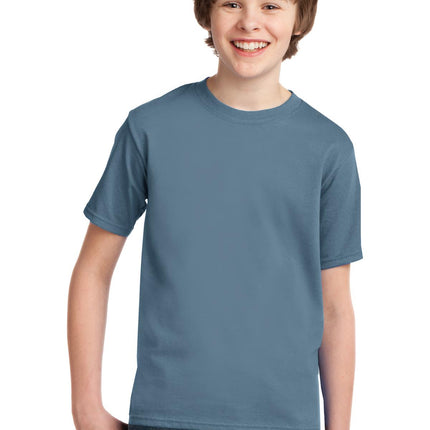 Port & Company ®  - Youth Essential Tee. PC61Y, Basic Colors