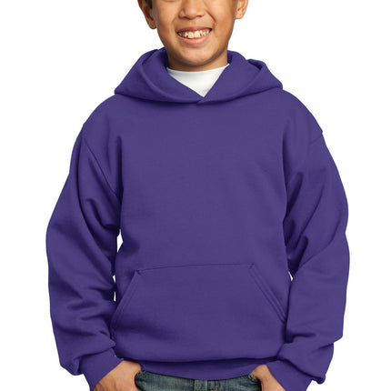 Port & Company ®  - Youth Core Fleece Pullover Hooded Sweatshirt.  PC90YH