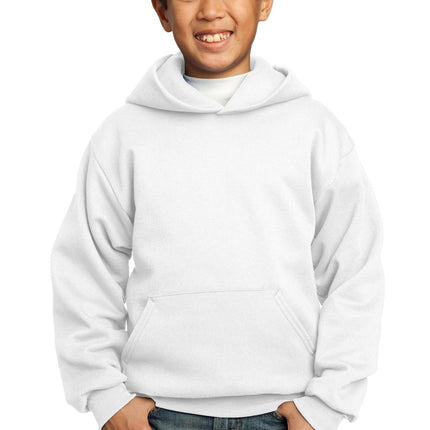 Port & Company ®  - Youth Core Fleece Pullover Hooded Sweatshirt.  PC90YH
