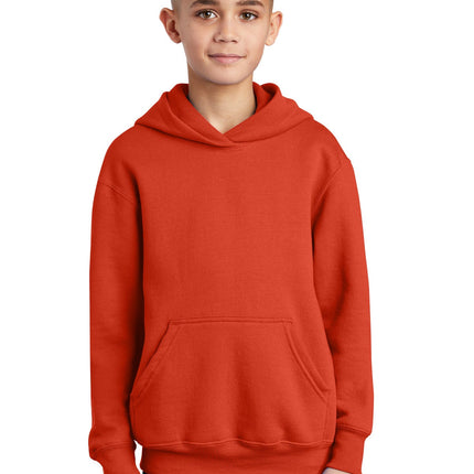 Port & Company ®  - Youth Core Fleece Pullover Hooded Sweatshirt.  PC90YH