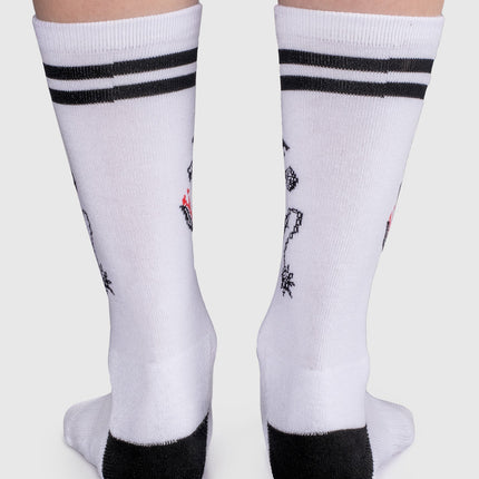 Stranger Things Hellfire Club Socks