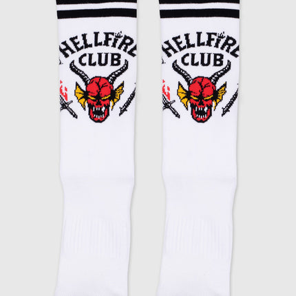 Stranger Things Hellfire Club Socks