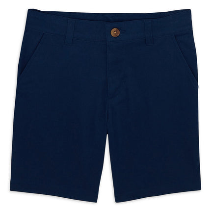 Wonder Nation Boys School Uniform Flat Front Shorts, Sizes 4-18 & Husky