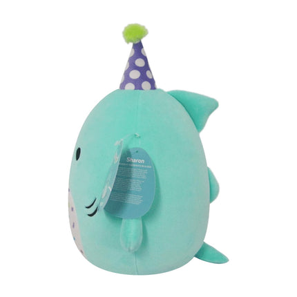 Squishmallows 10” Sharon the Shark Plush – Soft Stuffed Animal, Birthday Gift