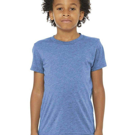 Bella+Canvas 3413Y: Youth Triblend Short Sleeve Tee