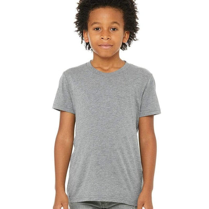 Bella+Canvas 3413Y: Youth Triblend Short Sleeve Tee