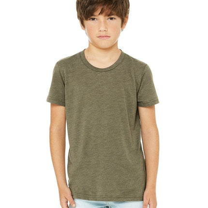 Bella+Canvas 3413Y: Youth Triblend Short Sleeve Tee