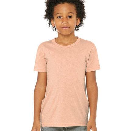 Bella+Canvas 3413Y: Youth Triblend Short Sleeve Tee