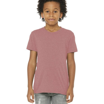 Bella+Canvas 3413Y: Youth Triblend Short Sleeve Tee