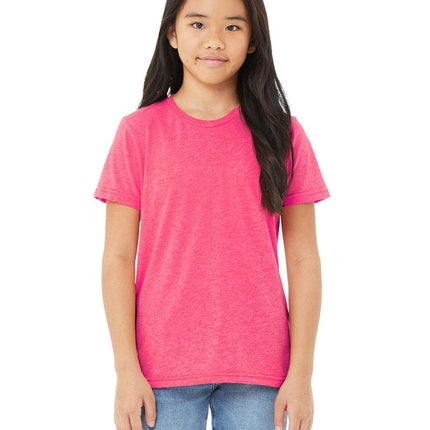 Bella+Canvas 3413Y: Youth Triblend Short Sleeve Tee