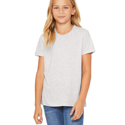 Bella+Canvas 3413Y: Youth Triblend Short Sleeve Tee