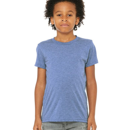 Bella+Canvas 3413Y: Youth Triblend Short Sleeve Tee