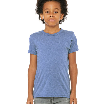Bella+Canvas 3413Y: Youth Triblend Short Sleeve Tee