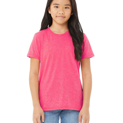 Bella+Canvas 3413Y: Youth Triblend Short Sleeve Tee
