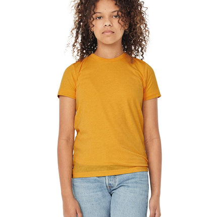 Bella+Canvas 3413Y: Youth Triblend Short Sleeve Tee