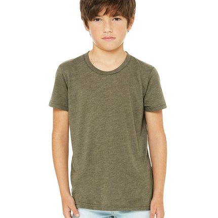 Bella+Canvas 3413Y: Youth Triblend Short Sleeve Tee