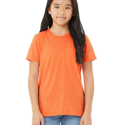 Bella+Canvas 3413Y: Youth Triblend Short Sleeve Tee
